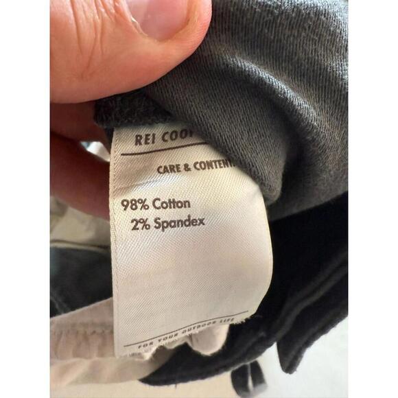 Rei Co-Op Pants Mens 36x28 Gray Trailsmith Jogger Double Knee Outdoor Hiking - Picture 5 of 7